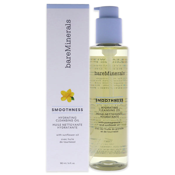 bareMinerals Smoothness Hydrating Cleansing Oil by bareMinerals for Unisex - 6 oz Cleanser