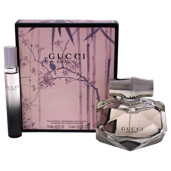 Gucci Gucci Bamboo by Gucci for Women - 2 Pc Gift Set 2.5oz EDP Spray, 0.25oz EDP Rollerball