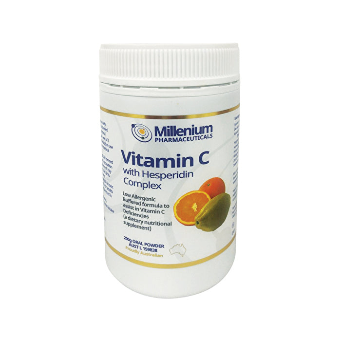 Millenium Pharmaceuticals White Vitamin C with Hesperidin Complex Oral