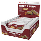 Musashi Shred & Burn Peanut Butter Caramel 60g X 12