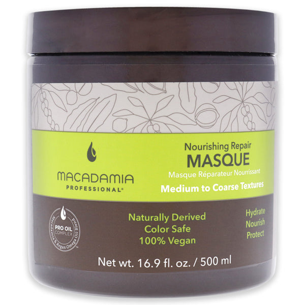Macadamia Oil Nourishing Repair Masque by Macadamia Oil for Unisex - 16.9 oz Masque