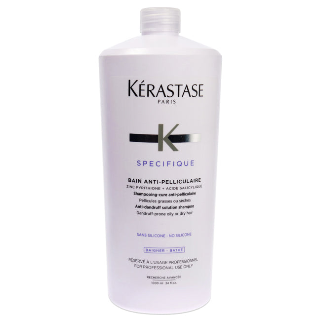 Specifique Bain Anti-Pelliculaire Shampoo by Kerastase for Unisex - 34 oz Shampoo
