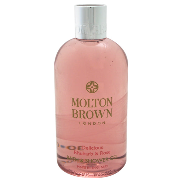 Molton Brown Delicious Rhubarb & Rose Bath & Shower Gel by Molton Brown for Women - 10 oz Bath & Shower Gel
