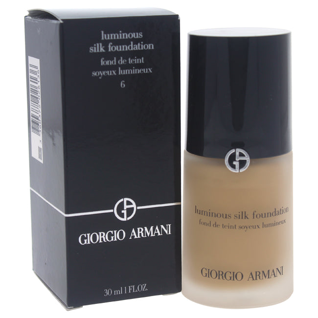 Giorgio Armani Luminous Silk Foundation 6 Medium Warm by