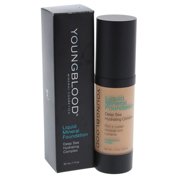 Youngblood Liquid Mineral Foundation - Sun Kissed by Youngblood for Women - 1 oz Foundation