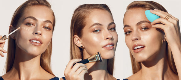 How To Get: The Perfect, Seamless Base | Shop best primers, foundations, moisturiser, setting powders for perfect foundation finish at Fresh Beauty Co.