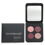 Youngblood Pressed Mineral Eyeshadow Quad - Vintage  4g/0.14oz