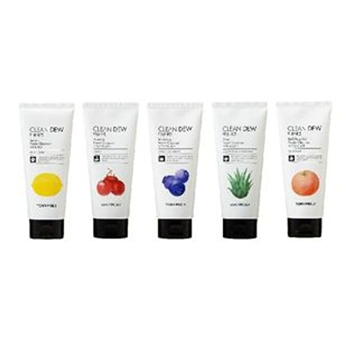 TonyMoly TONYMOLY - Clean Dew Foam Cleanser (5 Types) 180ml Red ...