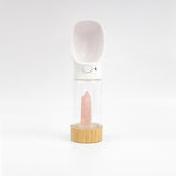 MERCI COLLECTIVE Urban Oasis - Rose Quartz Infused Water Bottle 300ml?4 Crystal Available  Black Obsidian