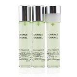 Chanel Chance Eau Fraiche Twist & Spray Eau De Toilette Refill 3x20ml/0.7oz