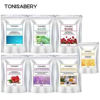 TONISABERY 3 pack TONISABERY 20g Soft Mask Powder Mask Powder Moisturizing Moisturizing Acne Exfoliating Mask  24K gold