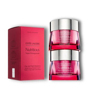 Estee Lauder Nutritious Super Promegranate Day&Night Cream Set  50ml+50ml