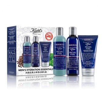 Kiehl's Men'S Hydration Essentials SET  250ml+250ml+75m