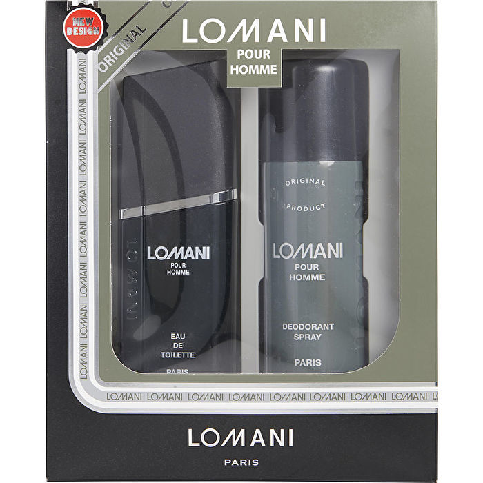 Lomani Eau De Toilette Spray & Deodorant Spray 6.6oz 3.3oz