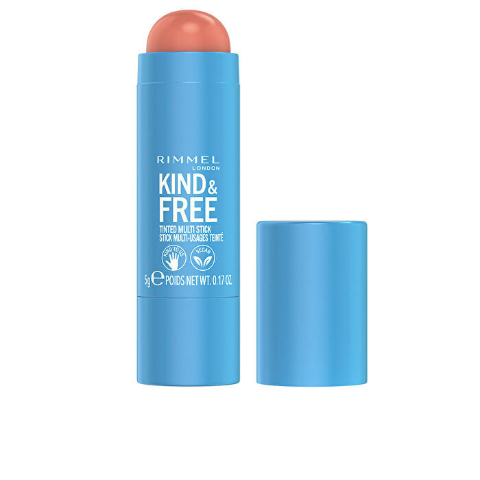 Rimmel London Kind & Free # 002 Peachy Cheeks Woman 5g Multi-stick For Cheeks & Lips