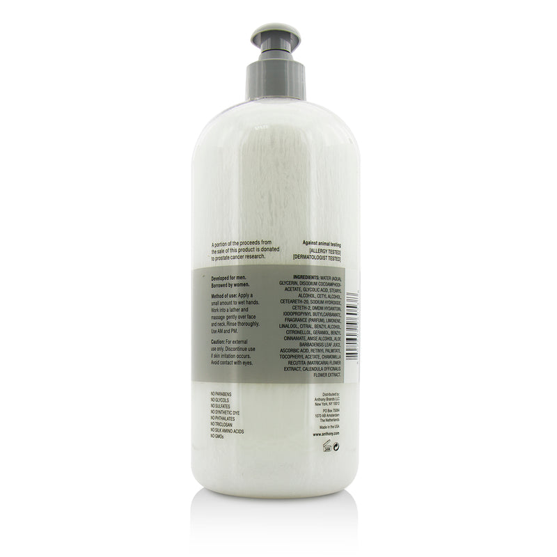 Anthony Logistics For Men Glycolic Facial Cleanser  946ml/32oz