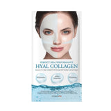 DERMAFIX Hyal Collagen Mask 8 Sheets – Hydrating & Moisturizing Blue
