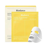 BIODANCE Radiant Vita Niacinamide Real Deep Mask 4 Sheets – Brighting Yellow
