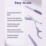 AMORTALS Eyebrow Precision Grooming Set – 3 Pieces