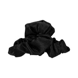 Shiny Pleated Satin French Hair Claw Clip – Large