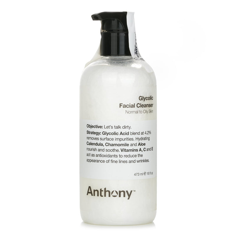 Anthony Logistics For Men Glycolic Facial Cleanser  473ml/16oz