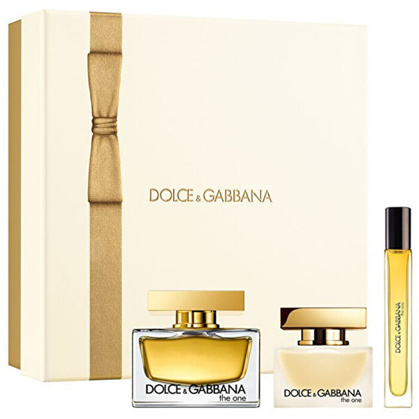 Dolce & Gabbana The One Eau De Parfum Spray & Hair Mist 30ml/1oz & Eau De Parfum Travel Spray 0.33oz 60ml/2.5oz