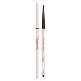 DEZONE Dual Ended Gel Eyeliner Pencil, Long-Lasting Waterproof Smudgeproof Precision Gel Eyeliner Duo for Precise Eye Makeup
