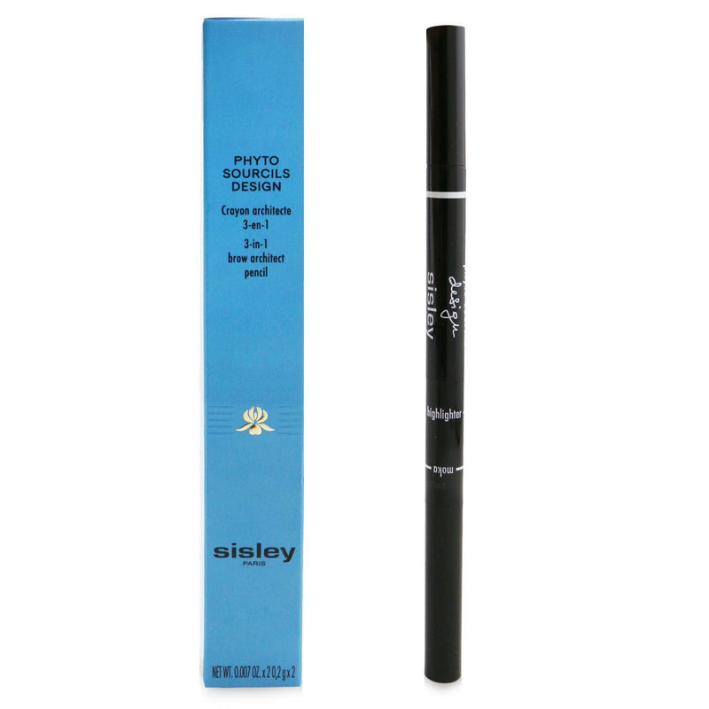 Sisley Phyto Sourcils Design 3 In 1 Brow Architect Pencil - # 4 Moka  2x 0.2g/0.007oz