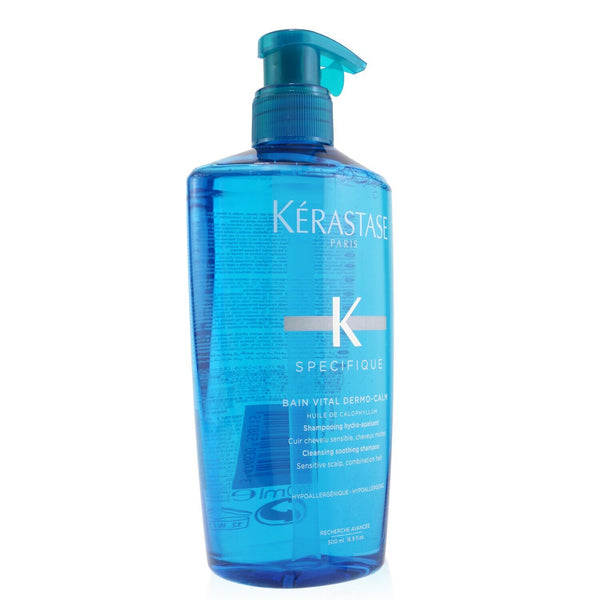 Kerastase Specifique Bain Vital Dermo-Calm Cleansing Soothing Shampoo (Sensitive Scalp, Combination Hair)  500ml/16.9oz