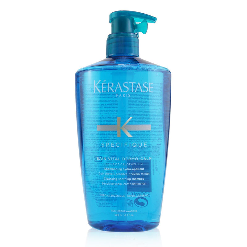 Kerastase Specifique Bain Vital Dermo-Calm Cleansing Soothing Shampoo (Sensitive Scalp, Combination Hair)  500ml/16.9oz