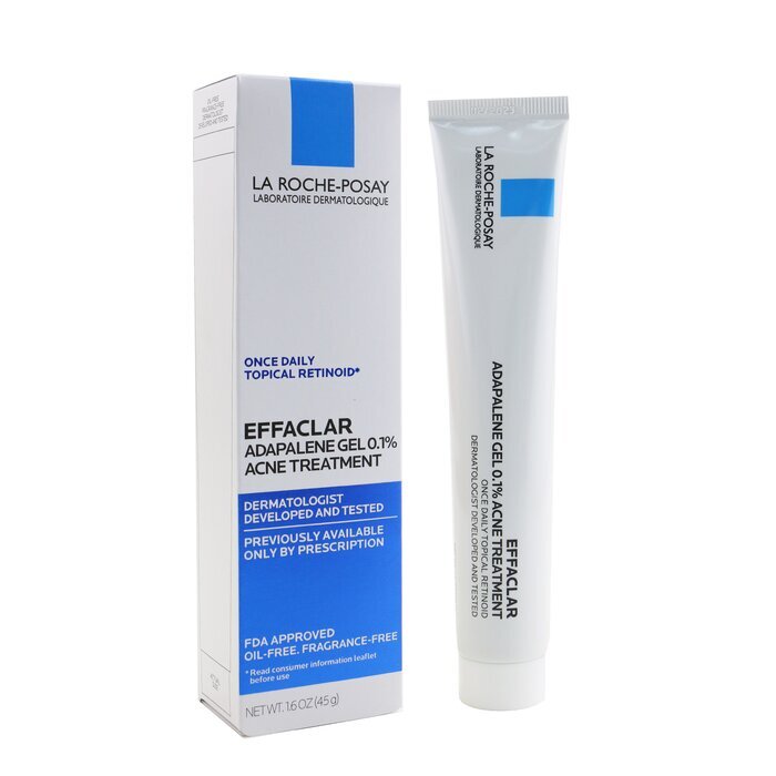 La Roche Posay Effaclar Adapalene Gel 0.1% Acne Treatment 45g/1.5oz