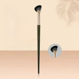 Half Fan Nose Shadow Brush Green Handle Australia | Aestha Cosmetics