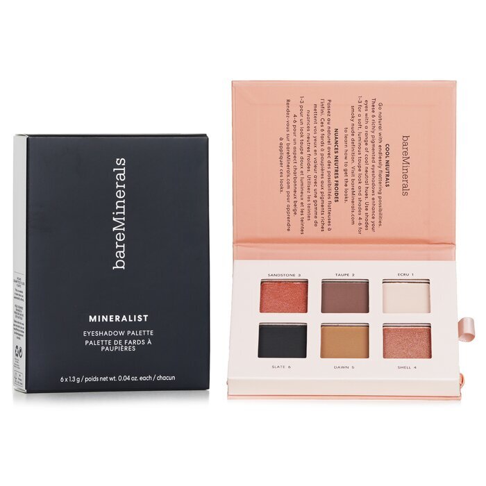 BareMinerals Mineralist Eyeshadow Palette (6x Eyeshadow) - # Ultranatural 6x 1.3g/0.04oz