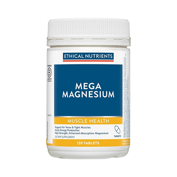 Metagenics Ethical Nutrients Mega Magnesium 120t