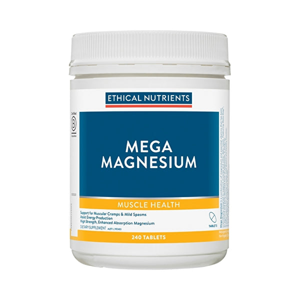 Metagenics Ethical Nutrients Mega Magnesium 240t
