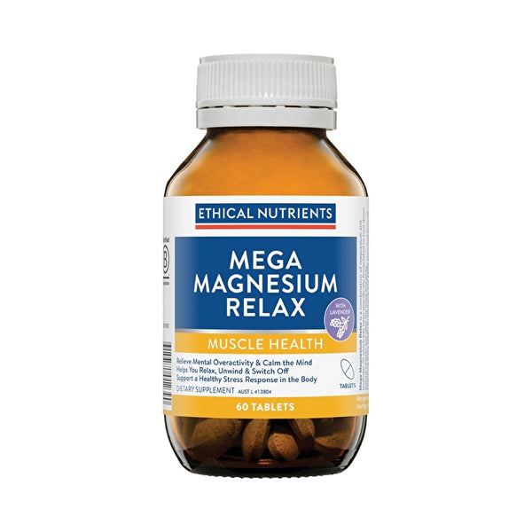 Metagenics Ethical Nutrients Mega Magnesium Relax 60t