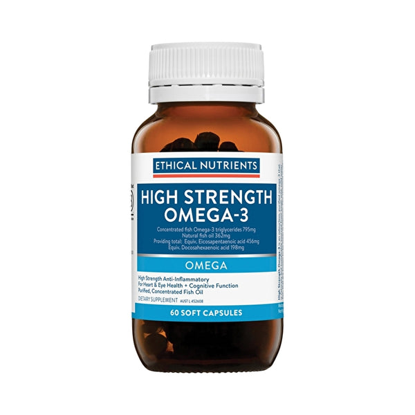 Metagenics Ethical Nutrients High Strength Omega 3 60c