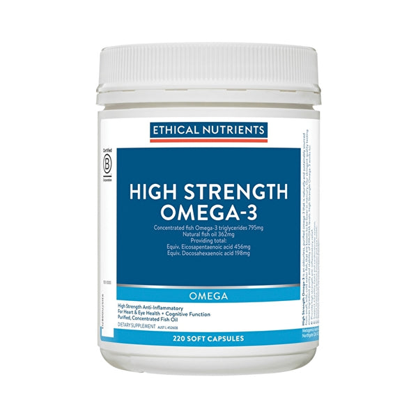 Metagenics Ethical Nutrients High Strength Omega 3 220c