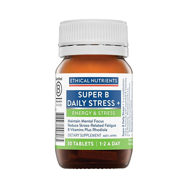Metagenics Ethical Nutrients Super B Daily Stress Plus 30t