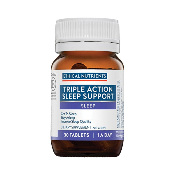 Metagenics Ethical Nutrients Triple Action Sleep Support 30t