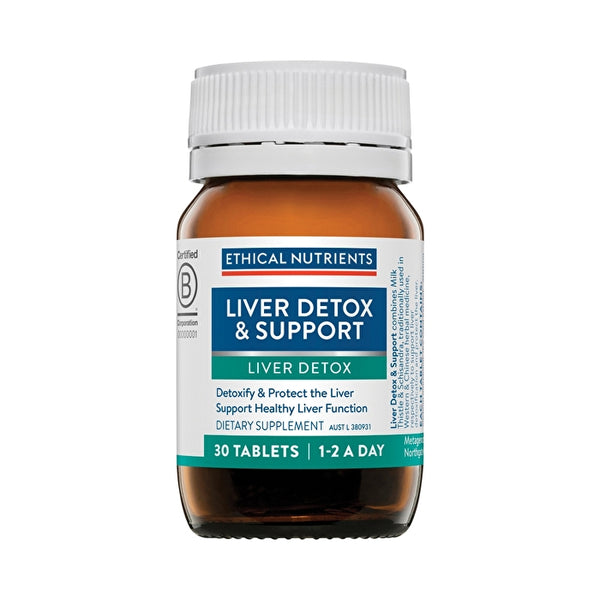 Metagenics Ethical Nutrients Liver Detox Support 30t