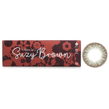 Clalen 1 Day Iris Suzy Brown Color Contact Lenses -3.00  30pcs