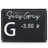Clalen 1 Day Iris Suzy Gray Color Contact Lenses - - 3.50  30pcs