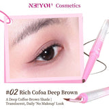 NEIYOU Angled Double Sides Gel Eyeliner – Waterproof & Smudge-Proof Dual-Ended Eyeliner Pen for Precise Cat-Eye & Long-Lasting Eye Makeup