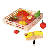 Tooky Toy Co Cutting Fruits  23x16x6cm