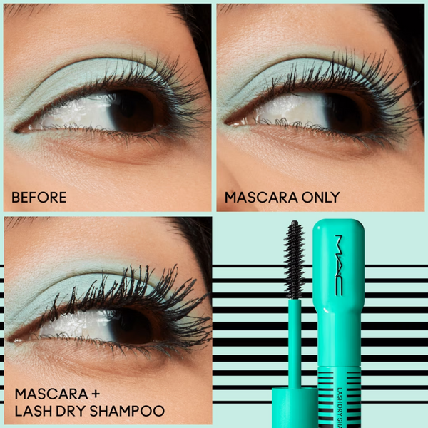 MAC Lash Dry Shampoo Mascara Refresher - #Black  6.5ml/0.22oz