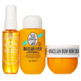Sol De Janeiro Bum Bum Jet Set: Cream + Moisturizing Shower Cream Gel 90ml + Hair & Body Fragrance Mist 30ml 3pcs 50ml