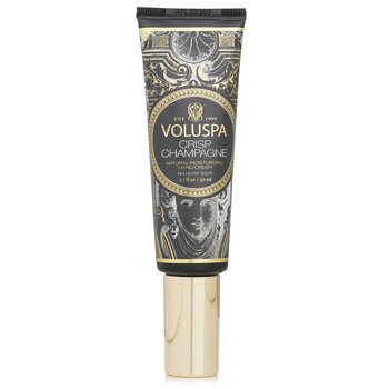 Voluspa Crisp Champagne Natural Moisturizing Hand Cream - Vanilla & Barrel Oak  50ml/1.7oz