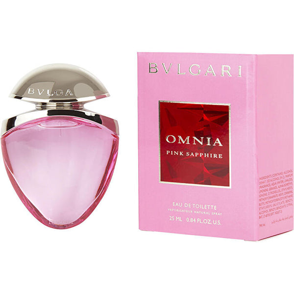 Bvlgari Omnia Pink Sapphire Eau De Toilette Spray 25ml/0.85oz