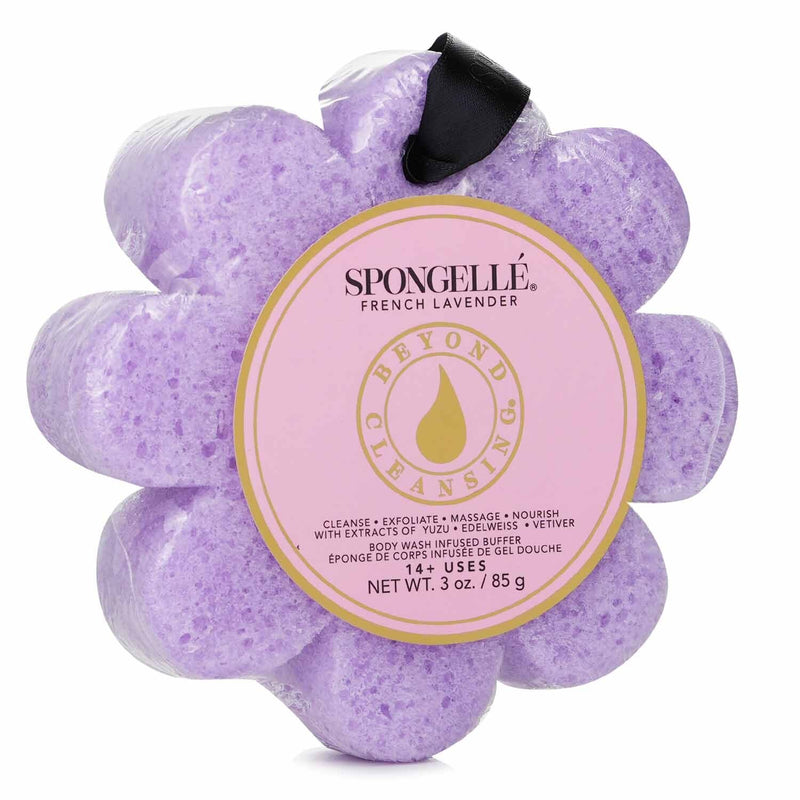 Spongelle Wild flower Soap Sponge - French Lavender (Purple)  1pc